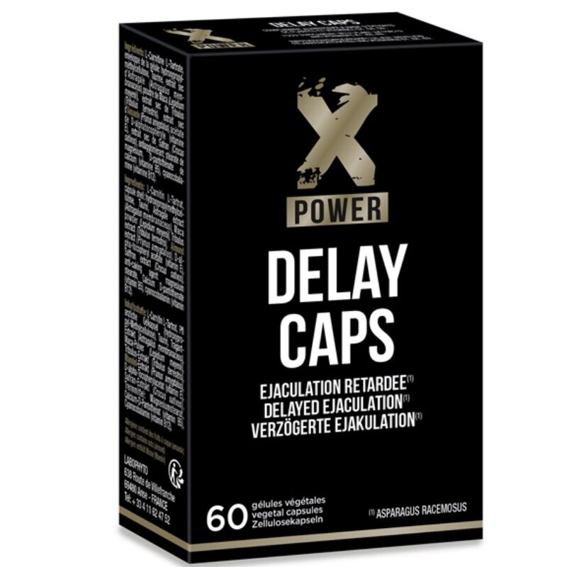 XPOWER - DELAY CAPS EJACULAO RETARDADA 60 CÁPSULAS