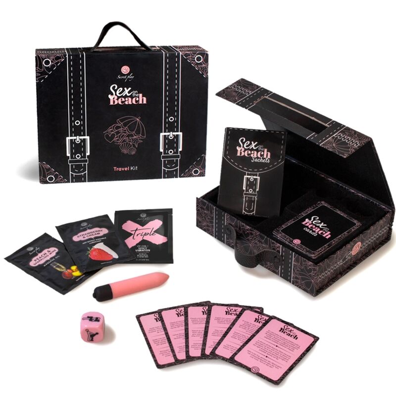 Secretplay - Kit De Viagem Sexo Na Praia (Es/En/De/Fr/Nl/Pt)