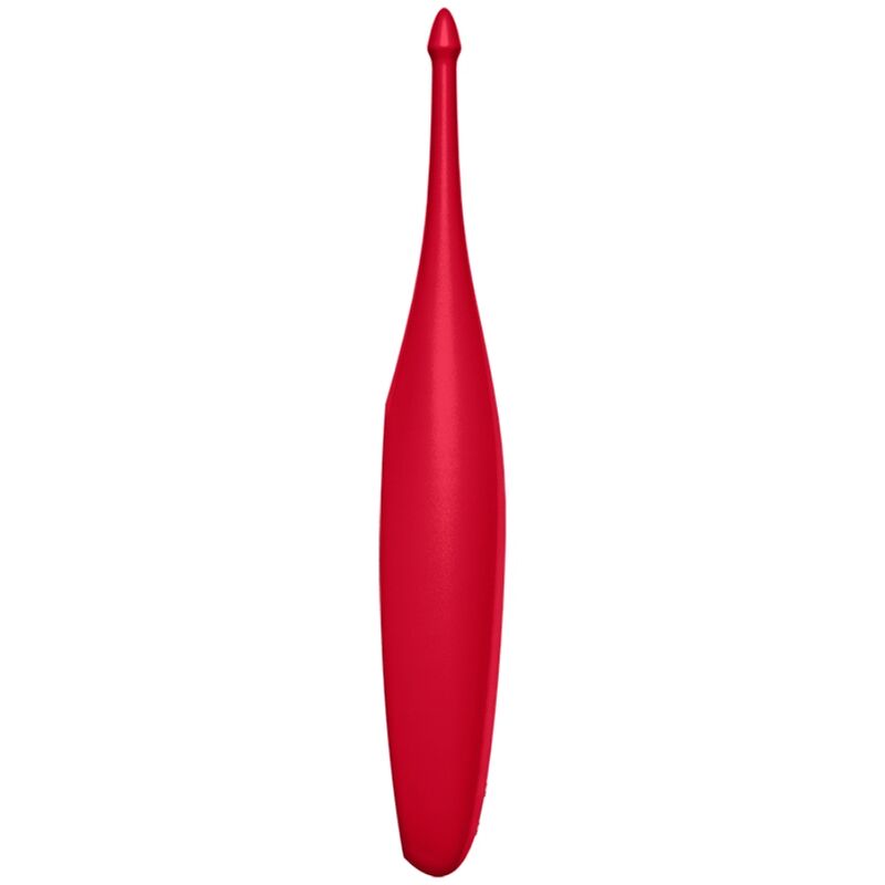 SATISFYER - VIBRADOR TWIRLING FUN TIP ROJO