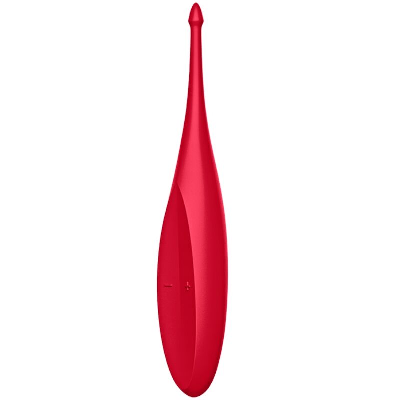 SATISFYER - VIBRADOR TWIRLING FUN TIP ROJO