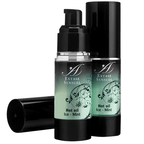 EXTASE SENSUAL - ÓLEO DE MASSAGEM EFEITO EXTRA FRESH GELO 100 ML - Sex Shop Sexy