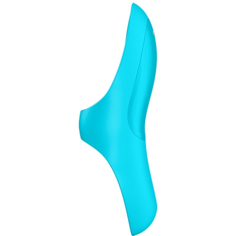 SATISFYER - VIBRADOR DEDO TEASER LUZ AZUL