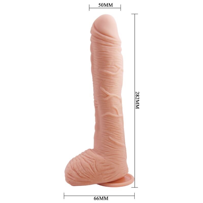 Consolador Pele Realista Alex 27 Cm