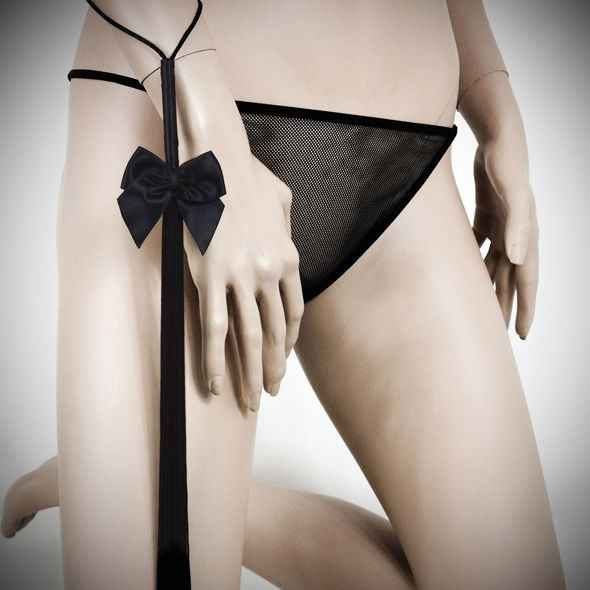 BIJOUX - LILLY CHICOTE DE FUSTA COM FLECOS