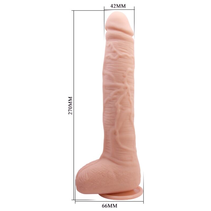 Vibrador realista flexible