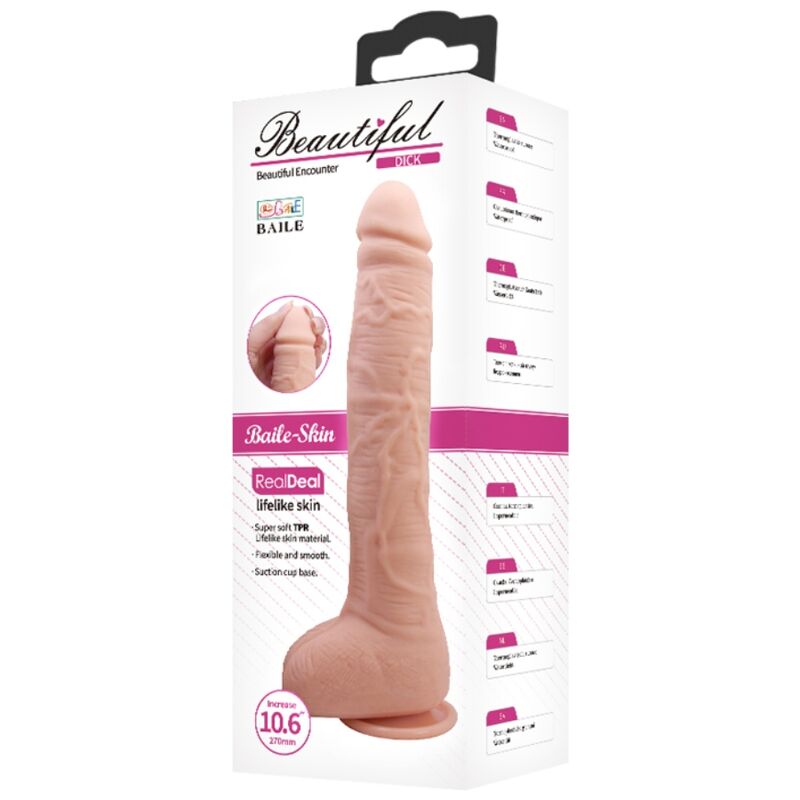 Vibrador realista flexible