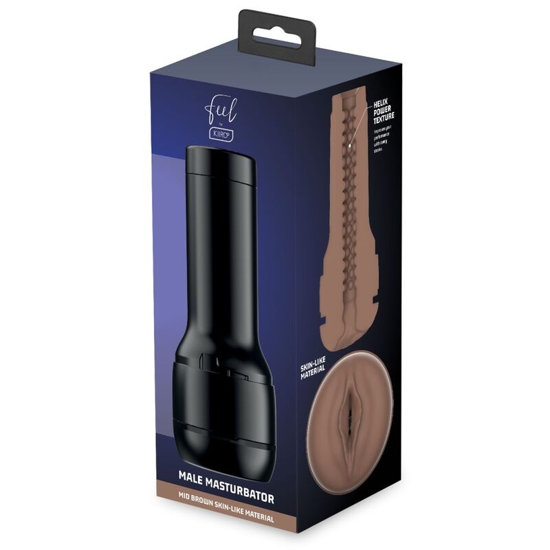 KIIROO - FEEL STROKER MASTURBADOR ESTIMULADOR - CASTANHO