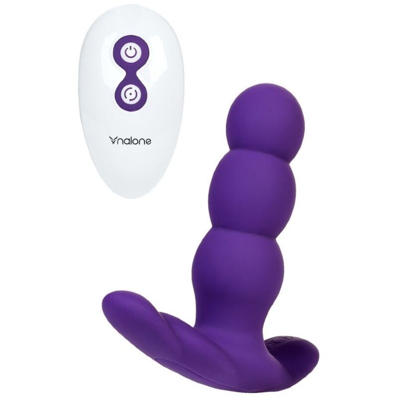 NALONE - PEARL VIBRADOR ANAL COM CONTROLO REMOTO LILÁS - Sex Shop Sexy