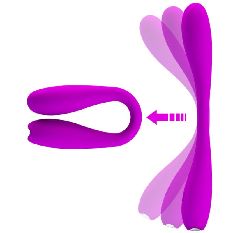PRETTY LOVE - YEDDA VIBRADOR FLEXÍVEL