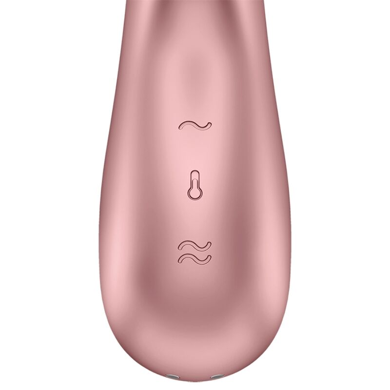 SATISFYER - VIBRADOR HOT LOVER ROSA &amp; BEGE
