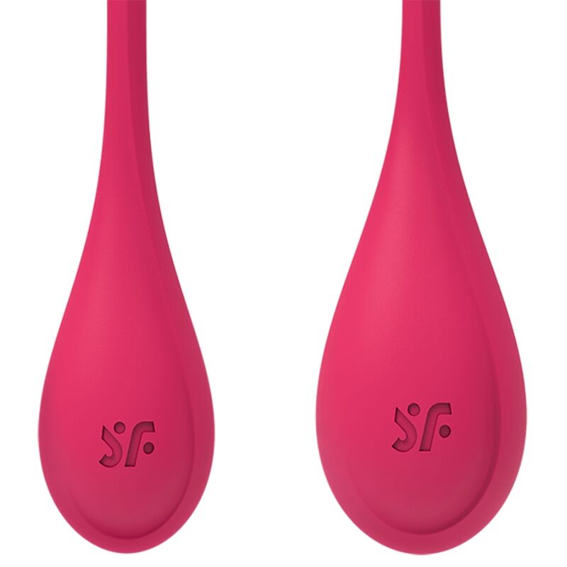 SATISFYER - YONI POWER 1 KIT DE TREINO VERMELHO