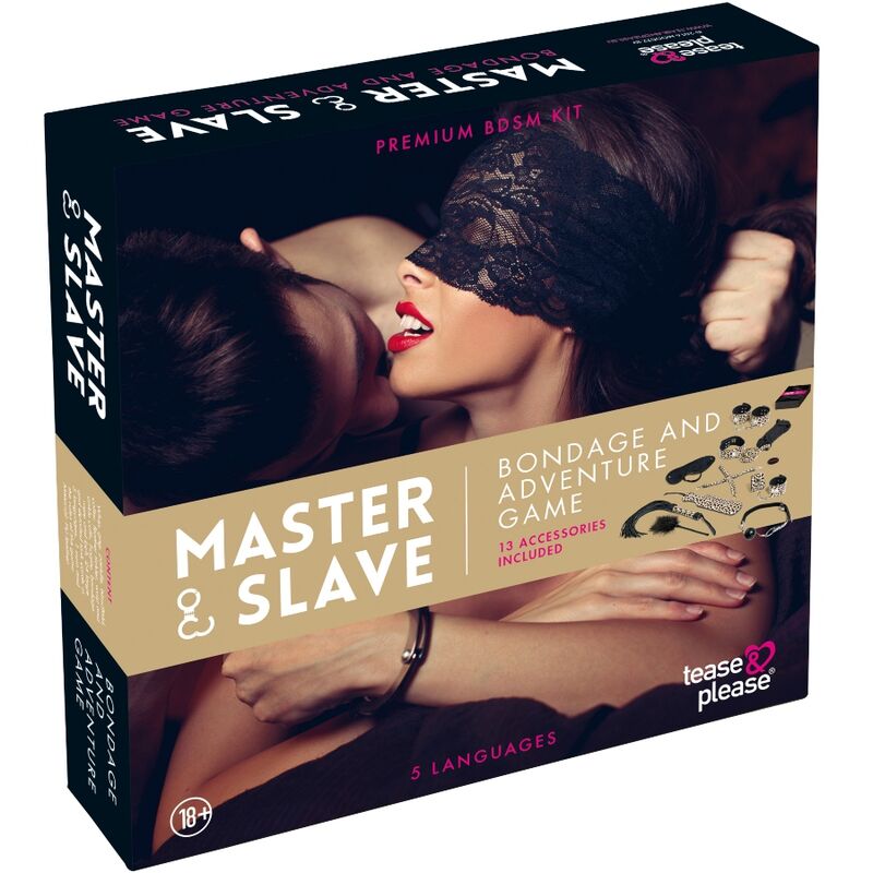 TEASE &amp; PLEASE - PROVOQUE E AJUSTE 13 ACCESÓRIOS DE BONDAGE