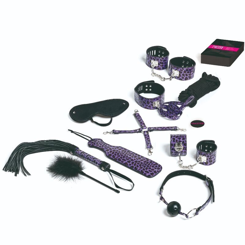 TEASE &amp; PLEASE - PROVOQUE E AJUSTE 13 ACESSÓRIOS LILAC BONDAGE