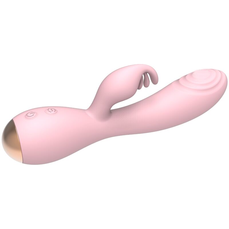 NALONE - MAGIC STICK VIBRADOR COM RABBIT - ROSA CLARO
