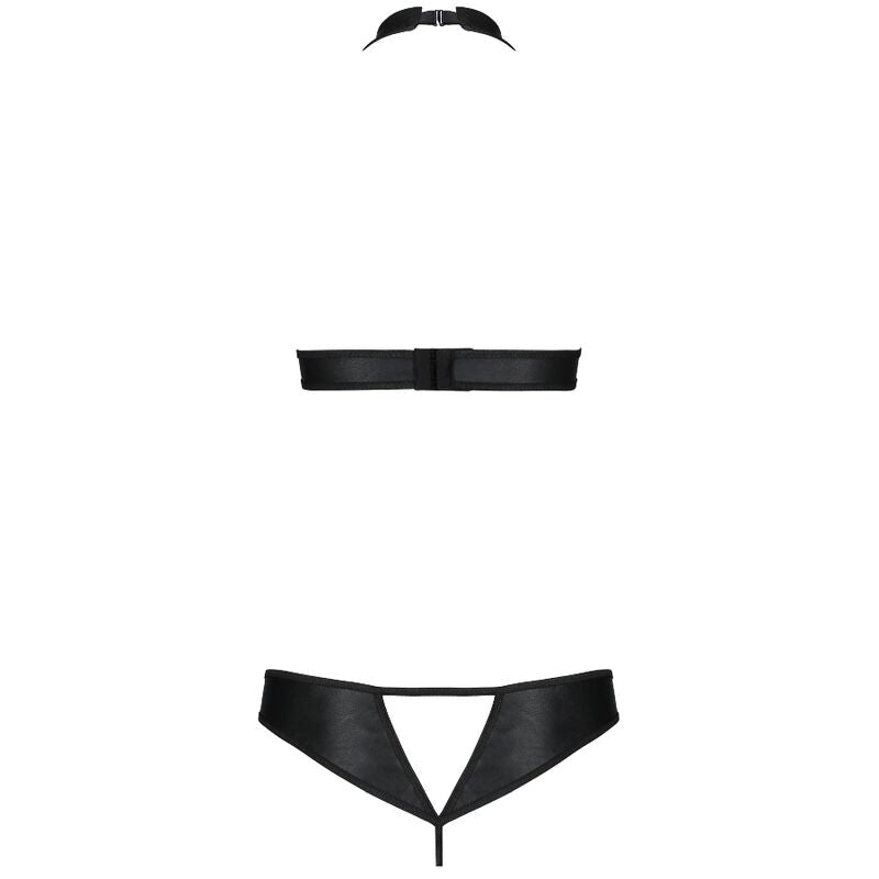 Pasión - Conjunto de Couro Ecológico Malwia S/M