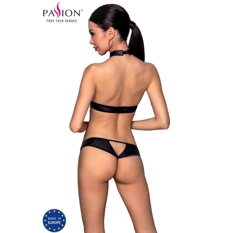 Pasión - Conjunto de Couro Ecológico Malwia S/M