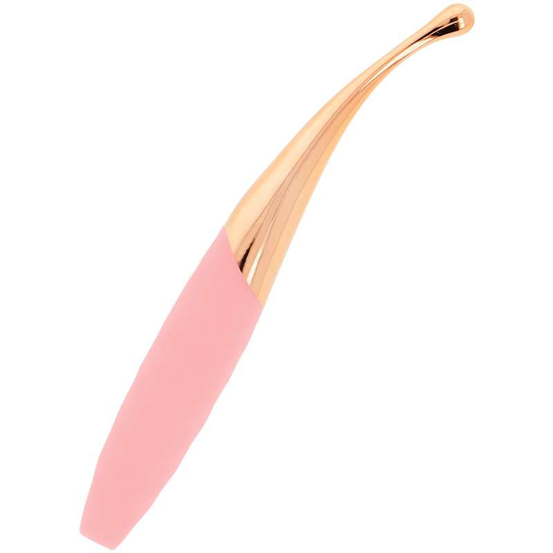 OHMAMA - ESTIMULADOR CLITORIANO RECARREGÁVEL 36 MODOS ROSA-PINKGOLD
