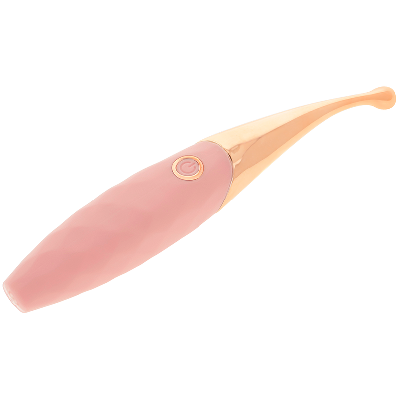 OHMAMA - ESTIMULADOR CLITORIANO RECARREGÁVEL 36 MODOS ROSA-PINKGOLD