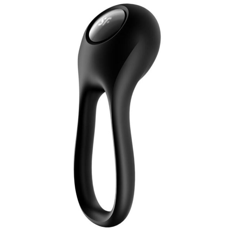 SATISFYER - VIBRADOR MAJESTIC DUO RING NEGRO