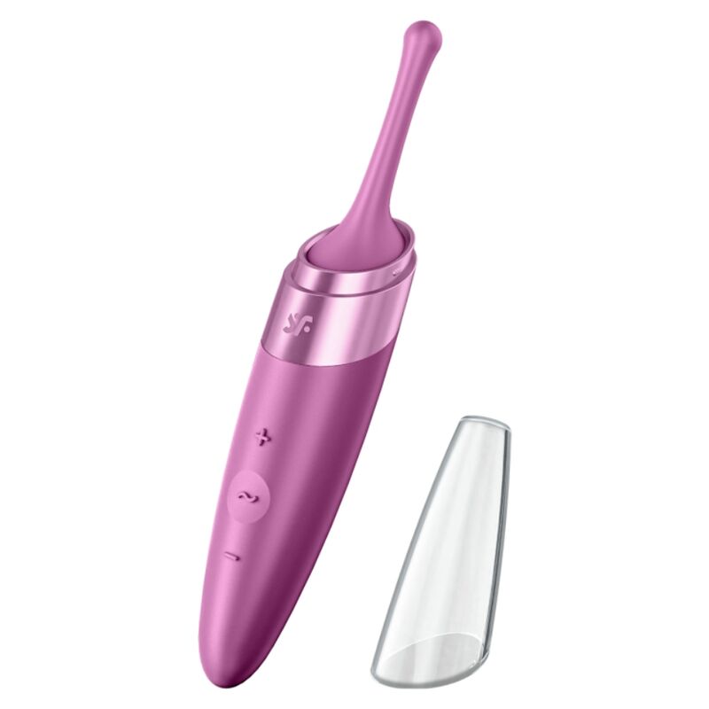 SATISFYER - TWIRLING DELIGHT ESTIMULADOR CLITORIANO ROXO
