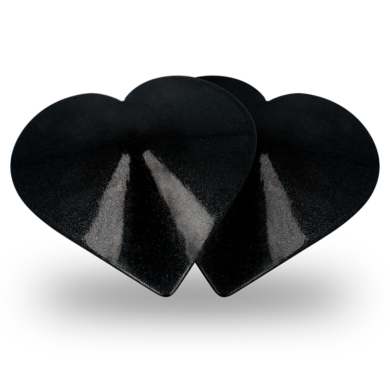 COQUETTE CHIC DESIRE - CAPAS DE BICOS CORAZONES NEGROS