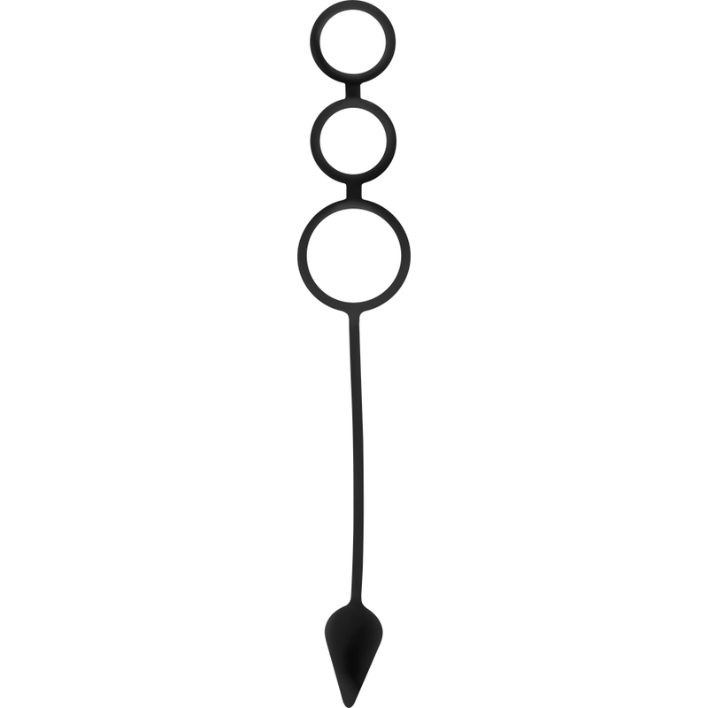 OHMAMA FETISH - ANÉIS E PLUGUE DE SILICONA