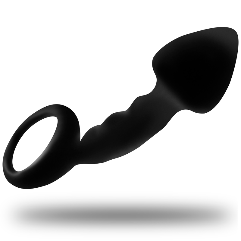 OHMAMA - PLUG ANAL ACANALADO COM ANEL