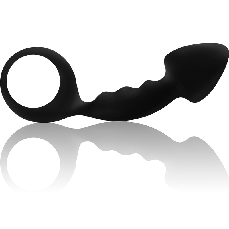 OHMAMA - PLUG ANAL ACANALADO COM ANEL