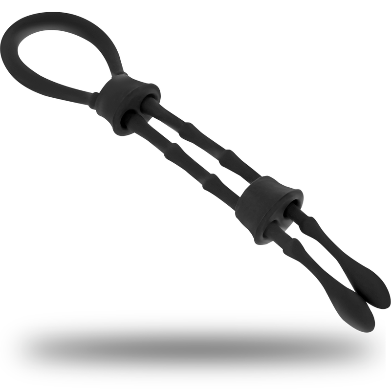 OHMAMA FETISH - CORD-COCK DE SILICONA E ANEL DE TESTÍCULOS