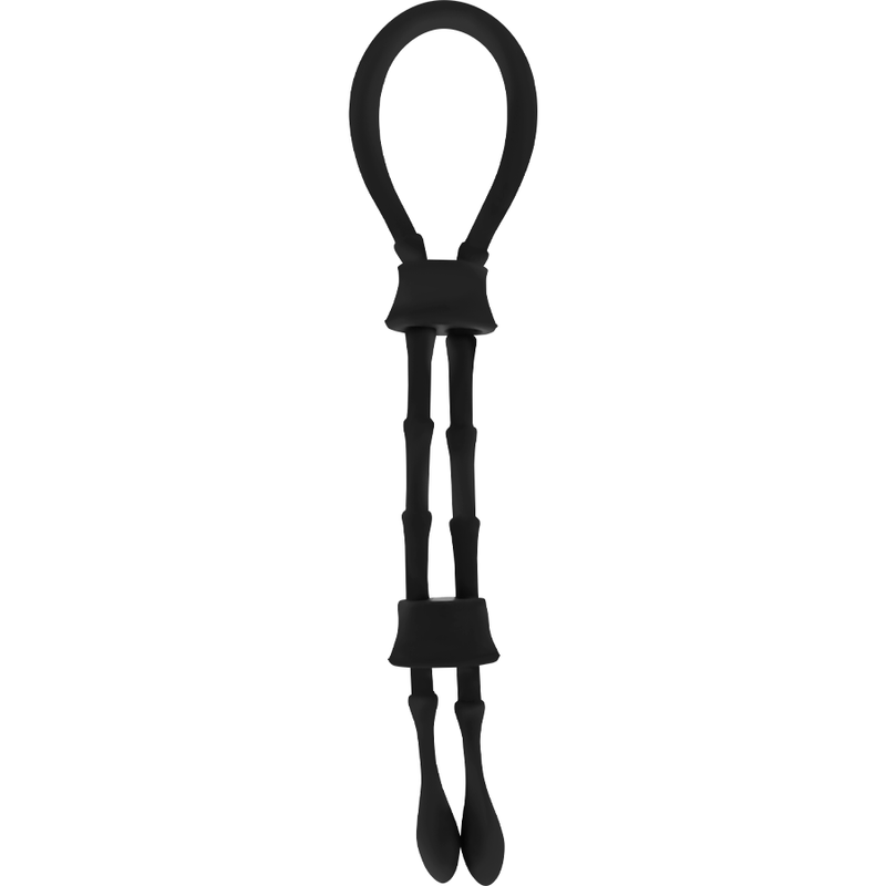 OHMAMA FETISH - CORD-COCK DE SILICONA E ANEL DE TESTÍCULOS