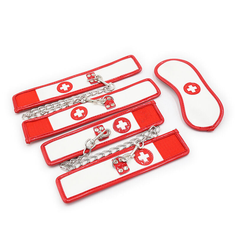 OHMAMA FETISH - MINI CONJUNTO 3 PEÇAS ENFERMEIRA