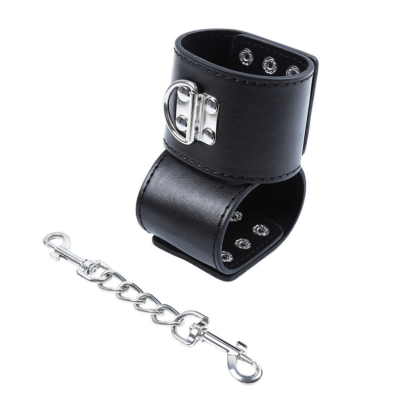 Ohmama Fetish - Restriões De Pulso Snap Fasten Metal