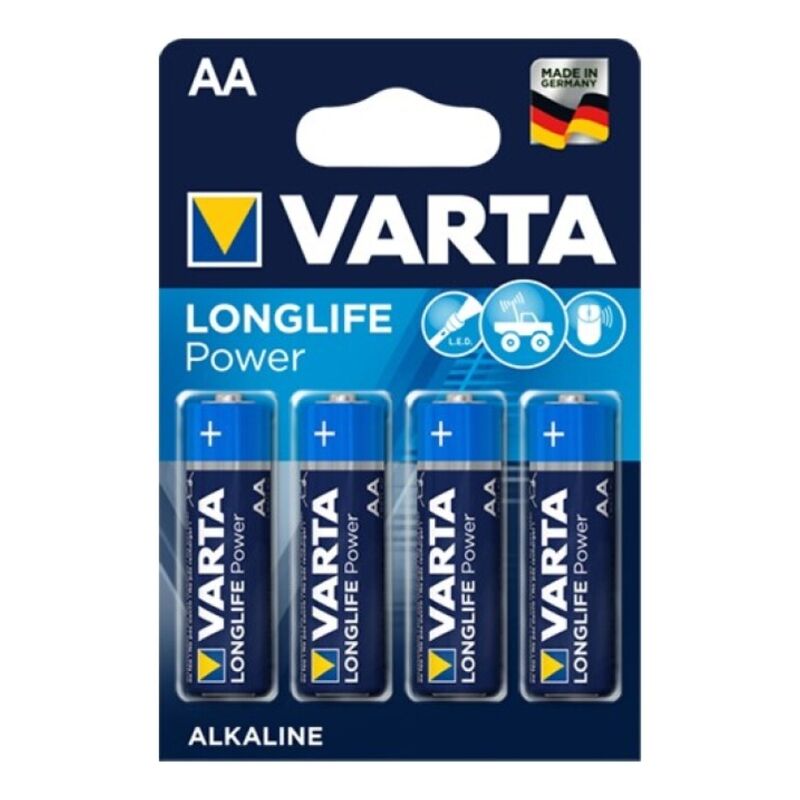 Varta - Unidade Longlife Potência Alcalina AA LR6 4