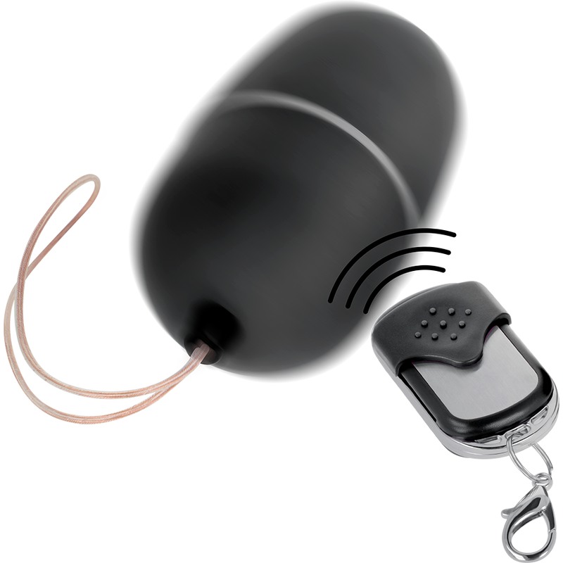 Online - Ovo Vibrante Com Controle Remoto M Preto