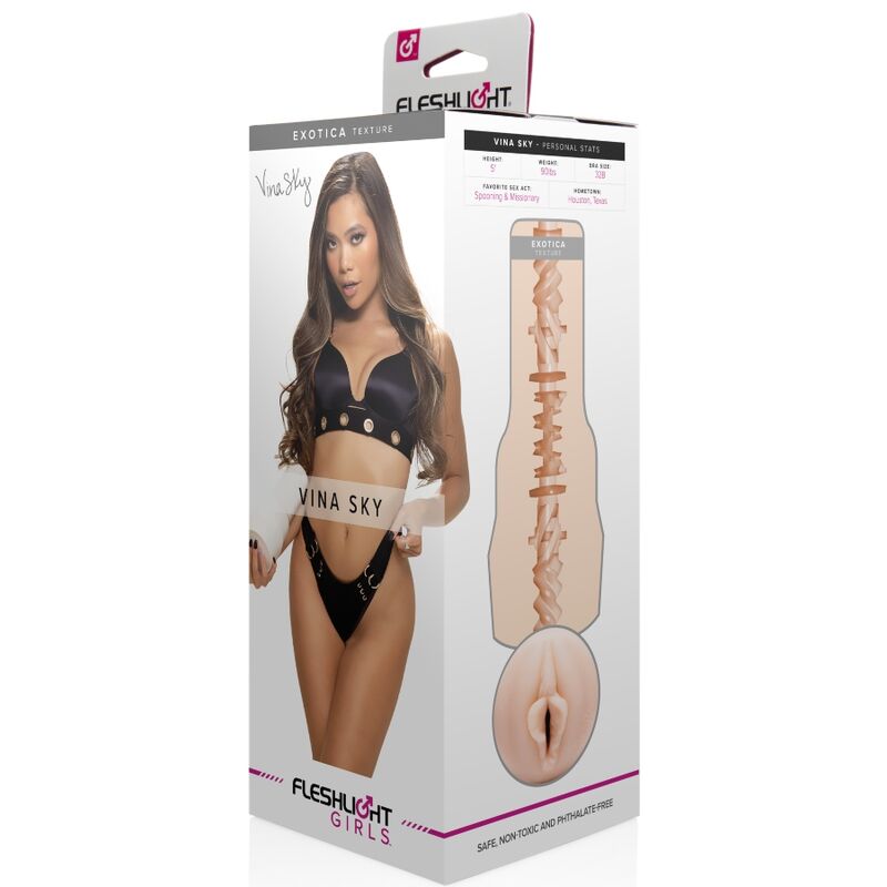 Fleshlight Girls - Vina Céu Exótica Textura Vagina