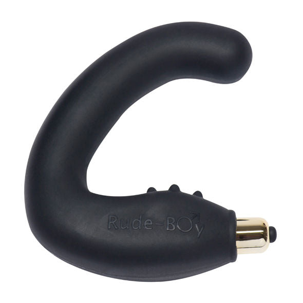 ROCKS-OFF - RUDE-BOY MASSAGEADOR DO PONTO P MASCULINO 7V PRETO - Sex Shop Sexy