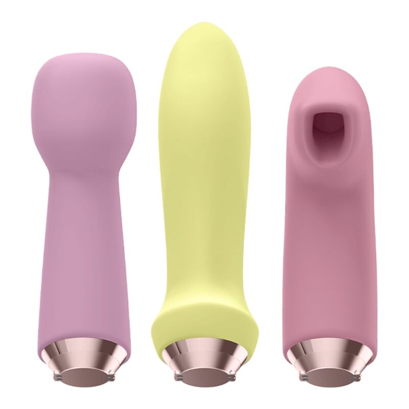 Satisfyer - Marvelous Four Conjunto Vibrador E Pulso De Ar