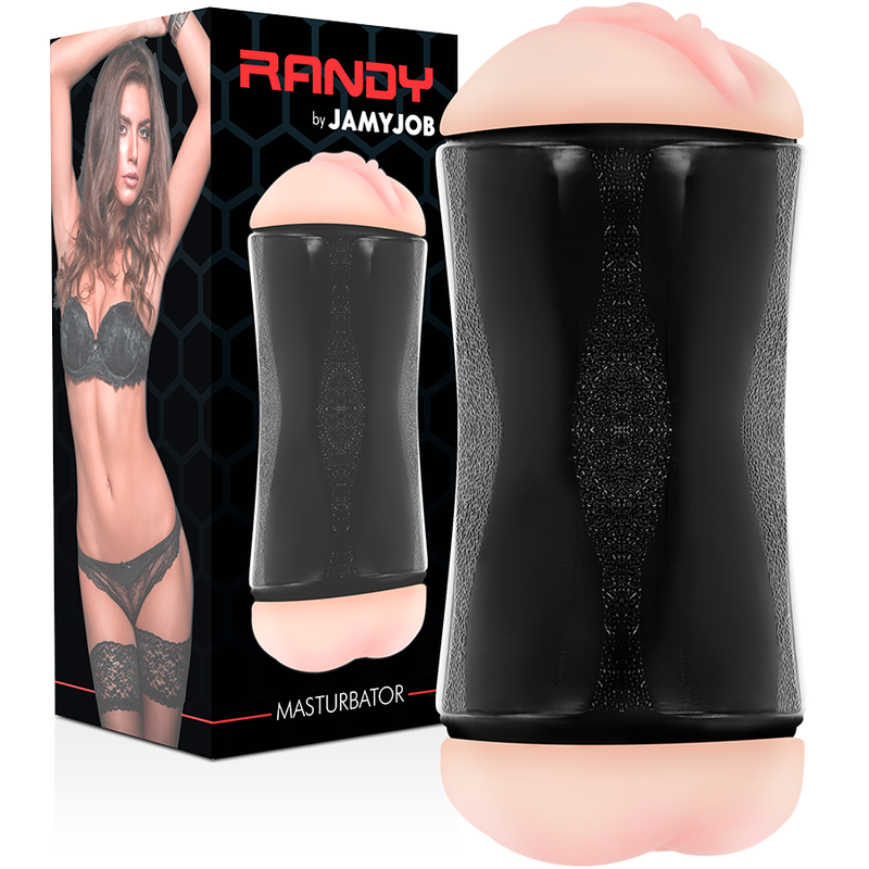 JAMYJOB - MASTURBADOR DE BURACO DUPLO JAMYJOB - RANDY - VAGINA Y NUS