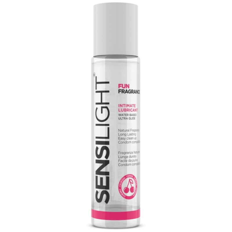 Intimatelin - Lubricante de Cereja Base de Agua Sensilight 60 Ml