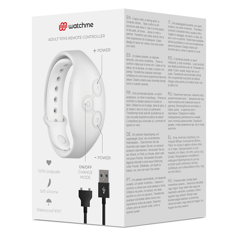 WATCHME - RELÓGIO CONTROLO REMOTO WIRELESS TECHNOLOGY NÍVEO