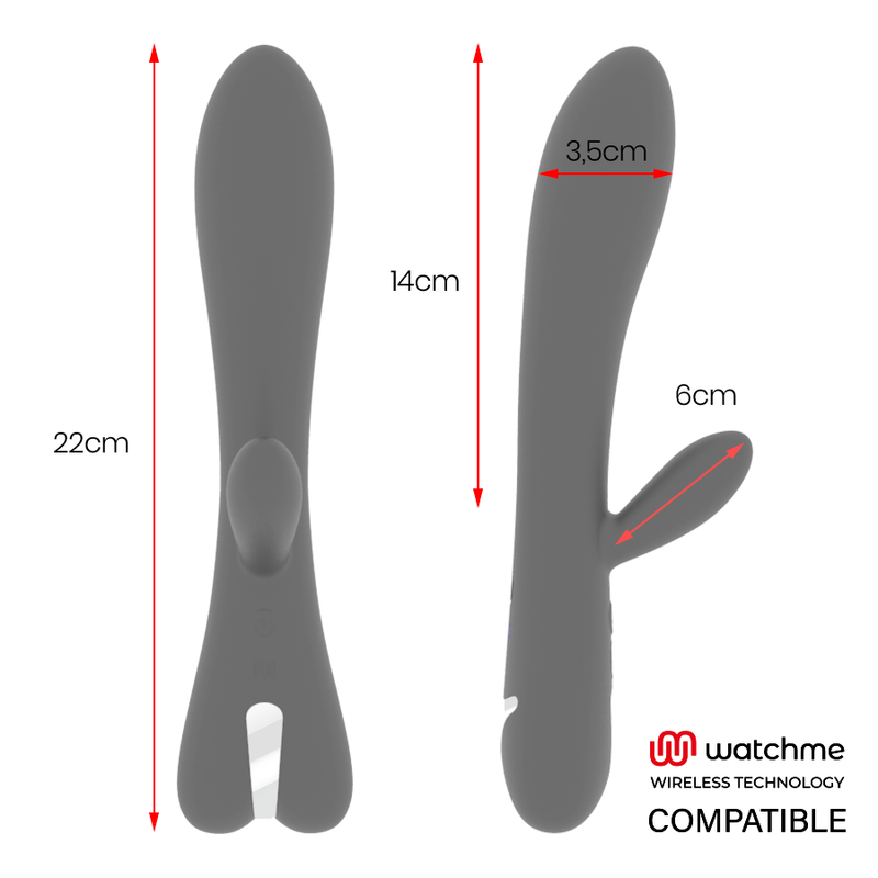 BRILLY GLAM - ERIK VIBRADOR WATCHME TECNOLOGÍA INALÁMBRICA COMPATÍVEL