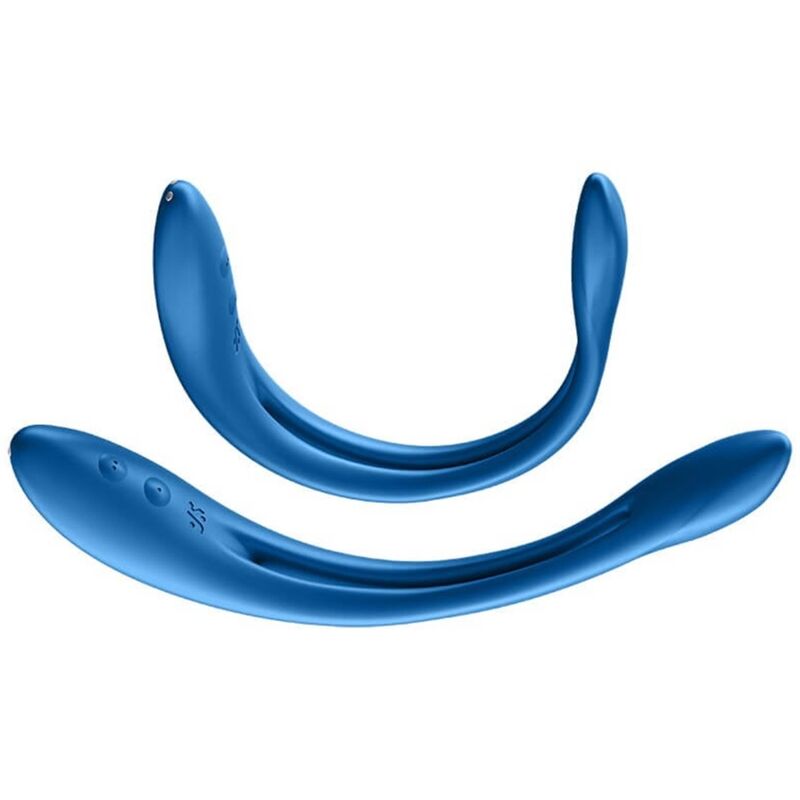 SATISFYER - MULTI VIBRADOR JUEGO ELÁSTICO AZUL