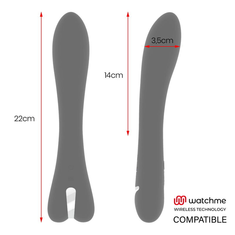Brilly Glam - Ryan Vibrador Watchme Wireless Tecnologia Compatível