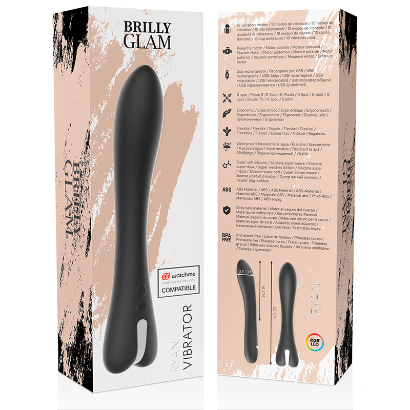 Brilly Glam - Ryan Vibrador Watchme Wireless Tecnologia Compatível