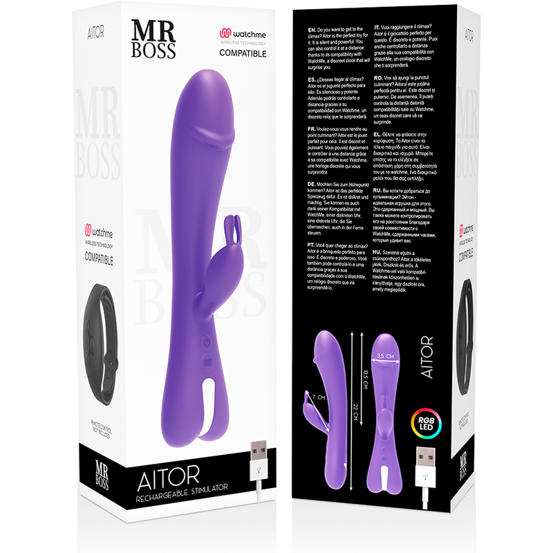 Mr Boss - Aitor Coelho Compatível Com A Tecnologia Watchme Wireless