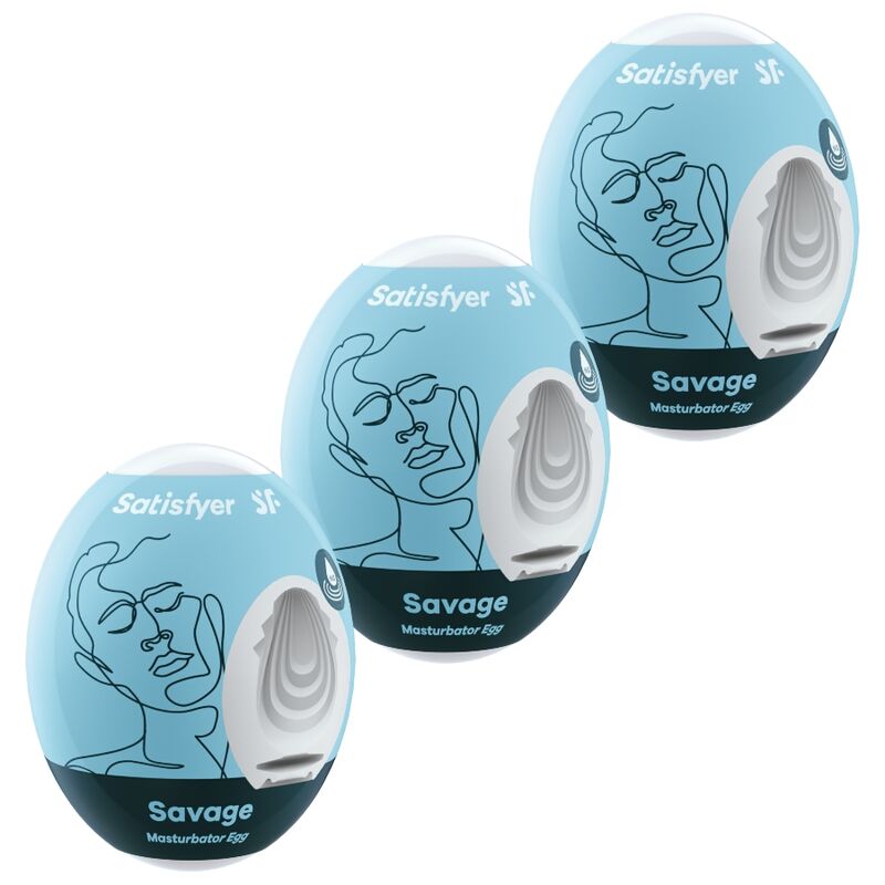 Satisfyer - Masturbador 3 Ovos Savage