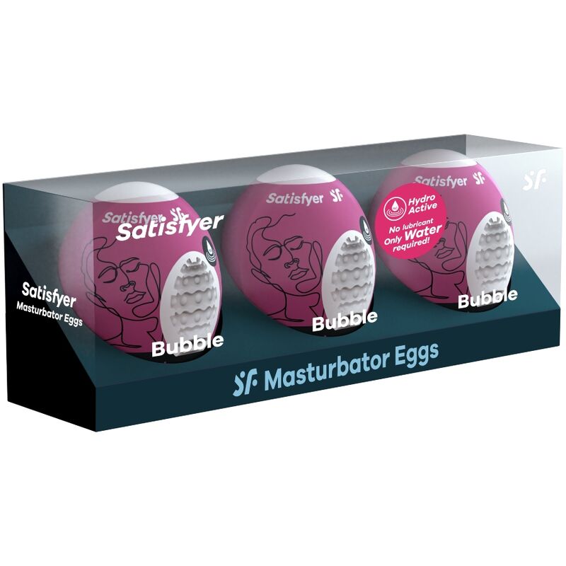 Satisfyer - 3 Ovos Masturbador Burbuja
