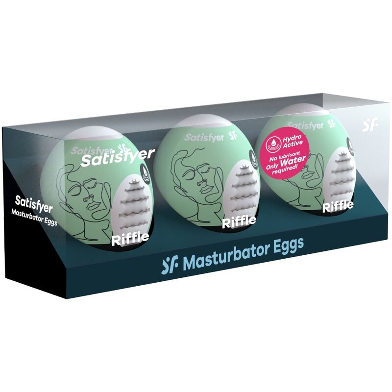 Satisfyer - Riffle Masturbador 3 Ovos