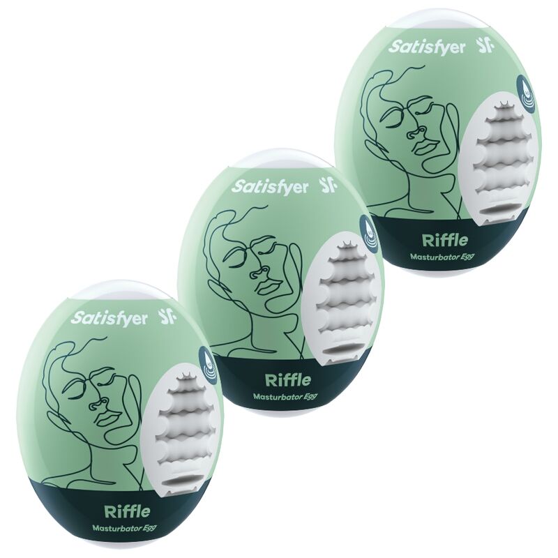 Satisfyer - Riffle Masturbador 3 Ovos