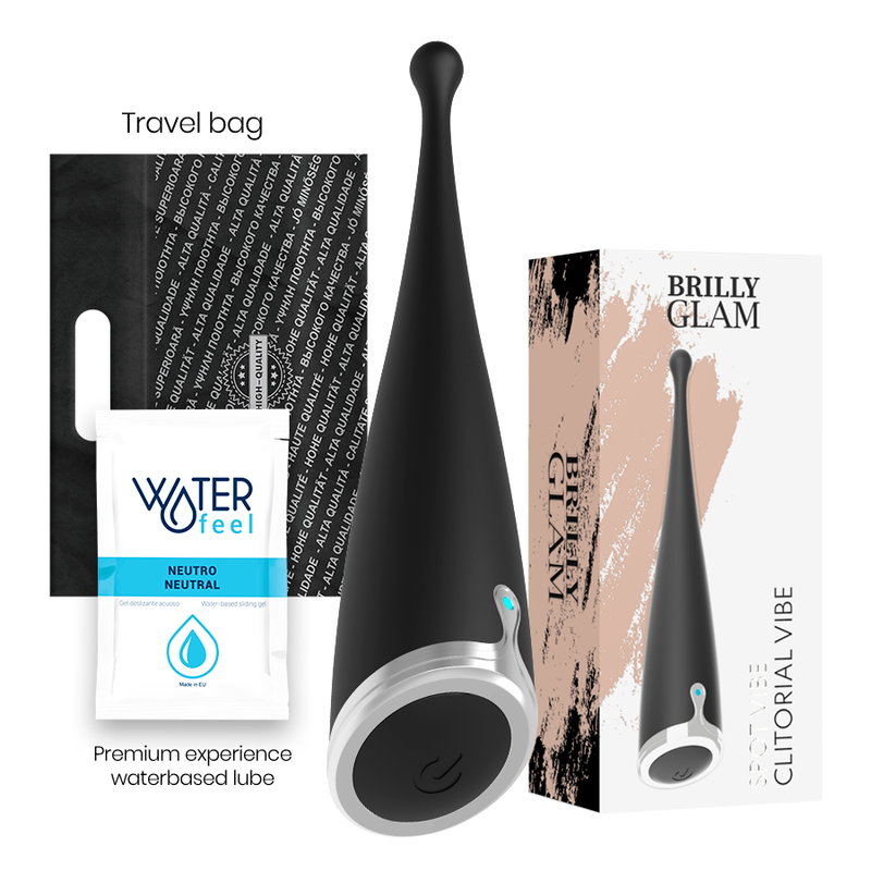 BRILLY GLAM - SPOT VIBE CLÍTORIAL NEGRO